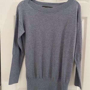 WHBM Grey Tunic Sweater size XS